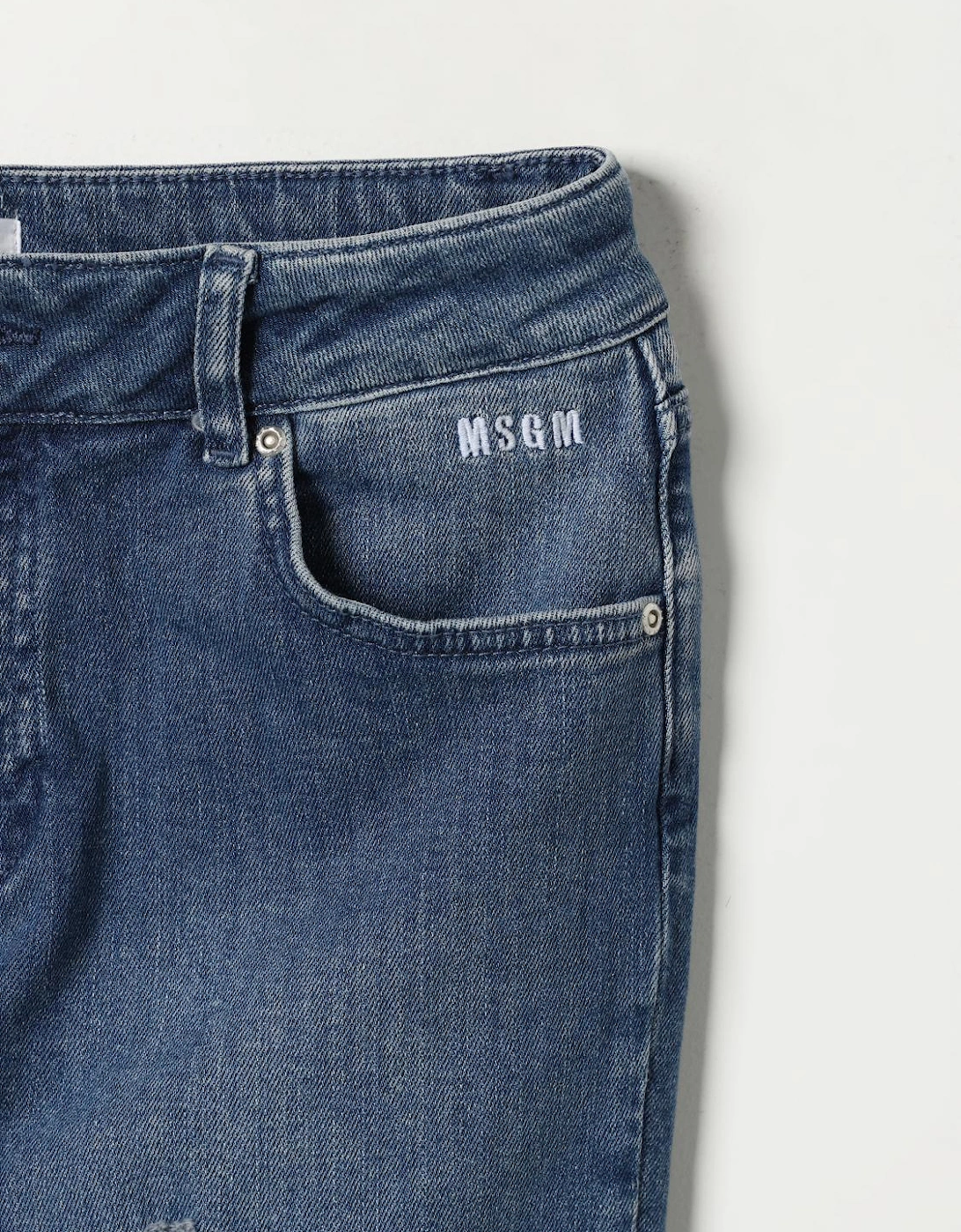 Kids Ripped Jeans Distressed Detailing