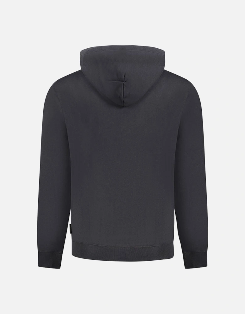 Cotton Long Sleeve Hoodie with Iconic Print