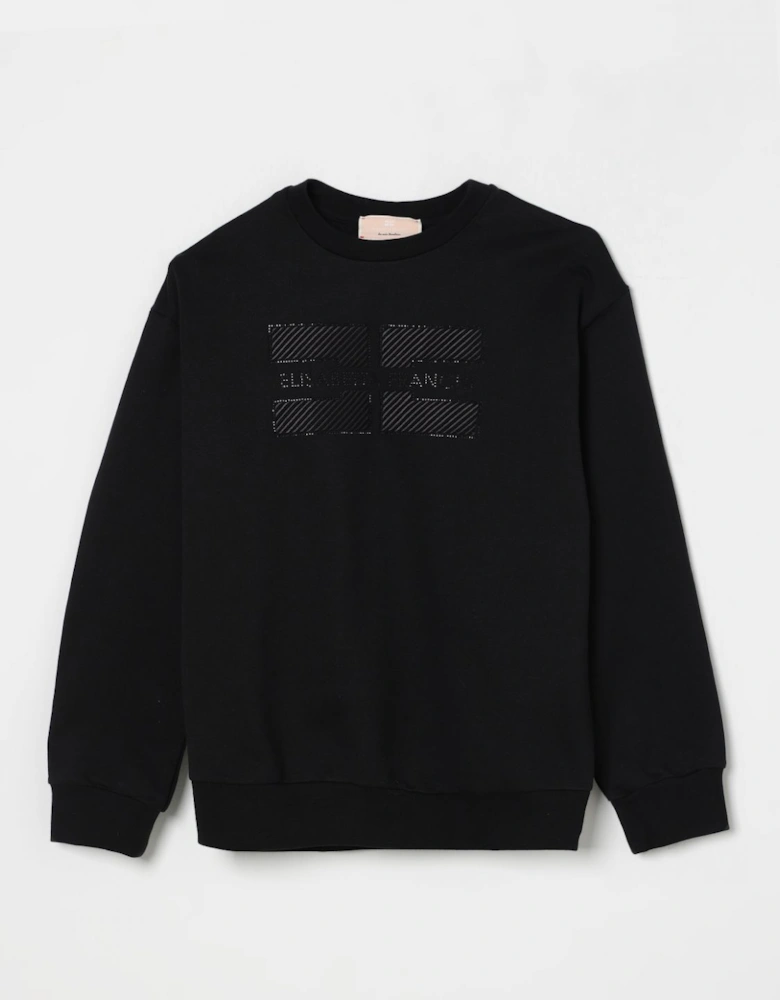 Girls Embossed Logo Sweatshirt