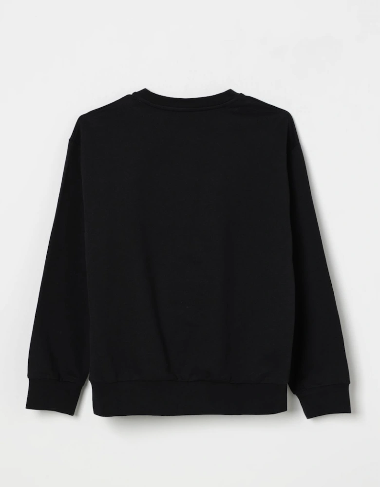 Girls Embossed Logo Sweatshirt