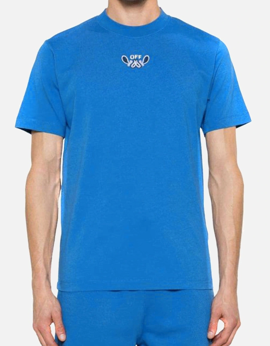 Plain Round Neck Short Sleeve Cotton T-shirt