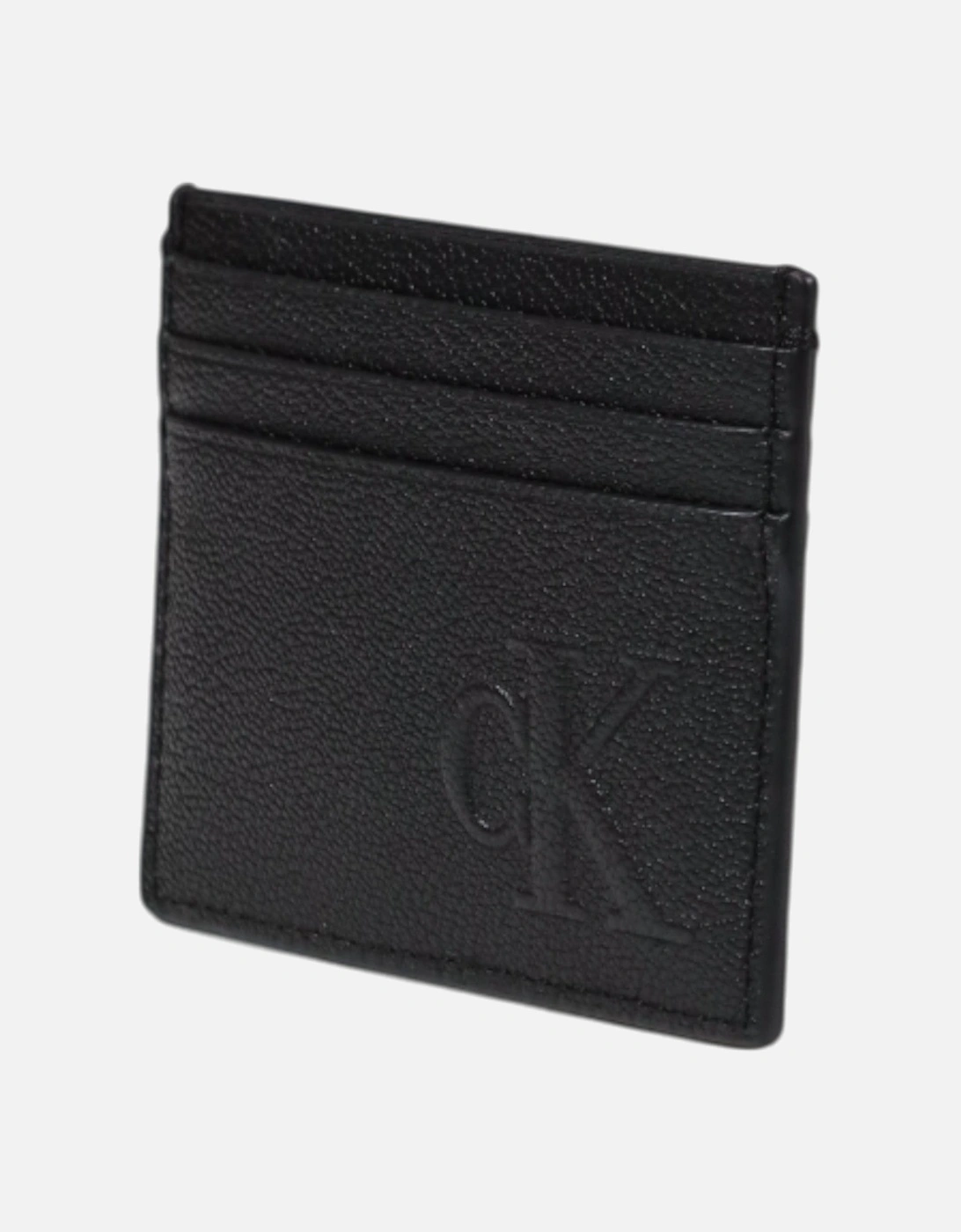 Leather Card Holder CK Logo