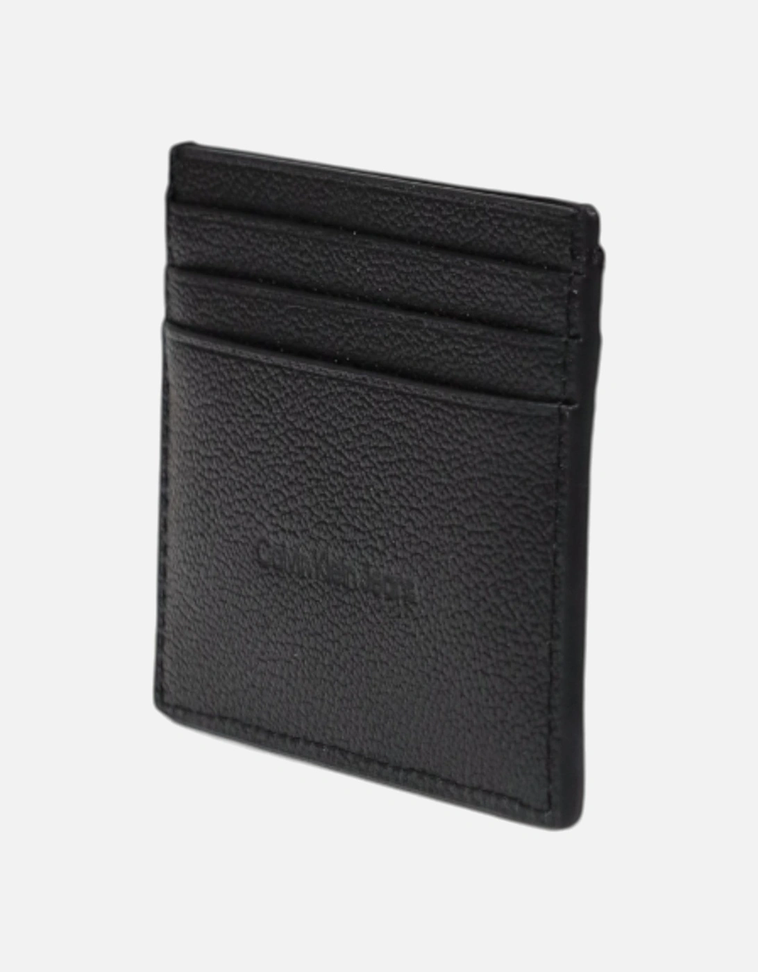 Leather Card Holder CK Logo