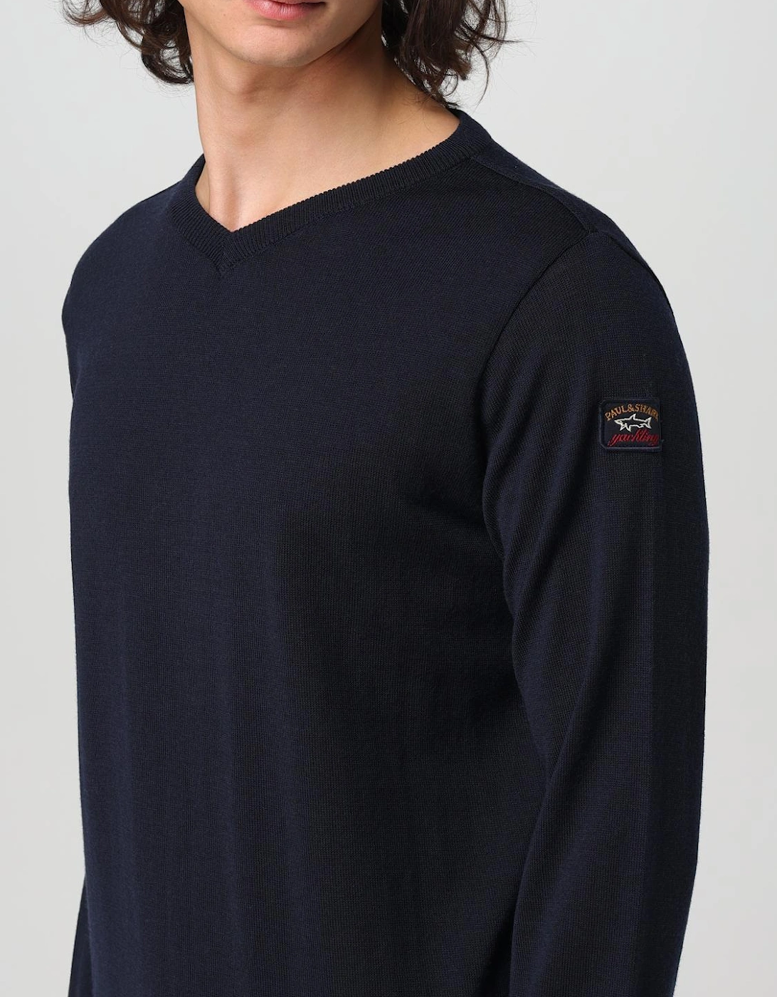 Merino Wool VNeck Sweater
