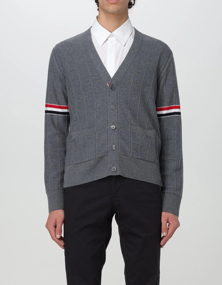 4Bar Stripe Detail Cardigan