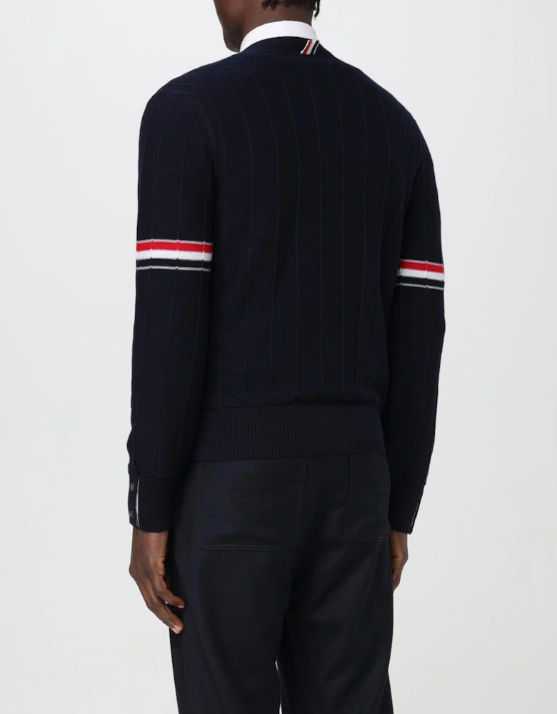 4Bar Stripe Detail Cardigan