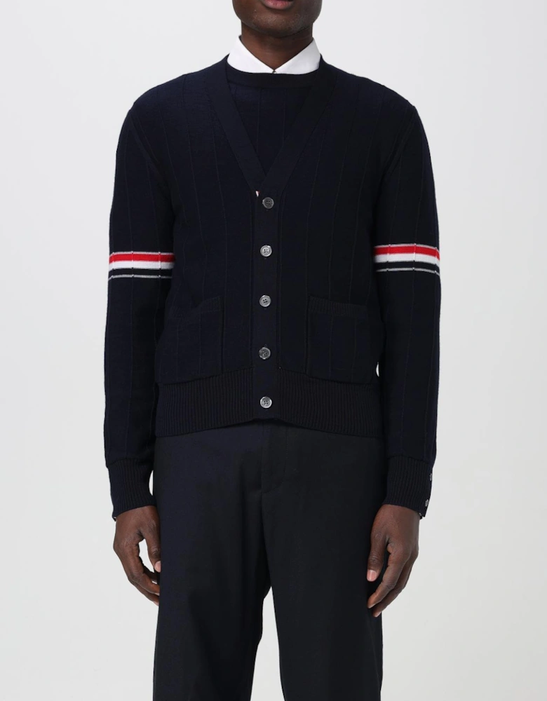 4Bar Stripe Detail Cardigan