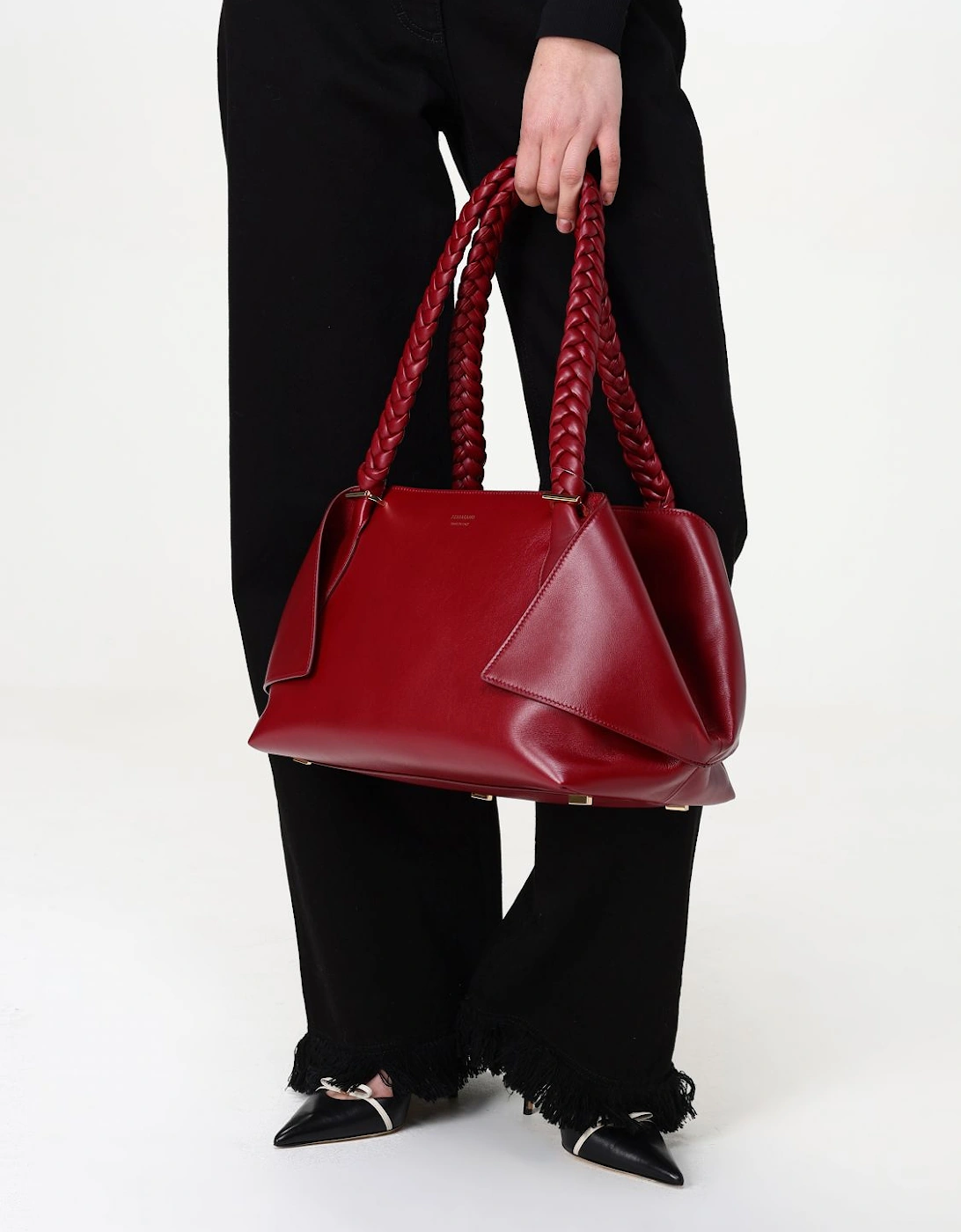 Studio Bag Braided Top Handle