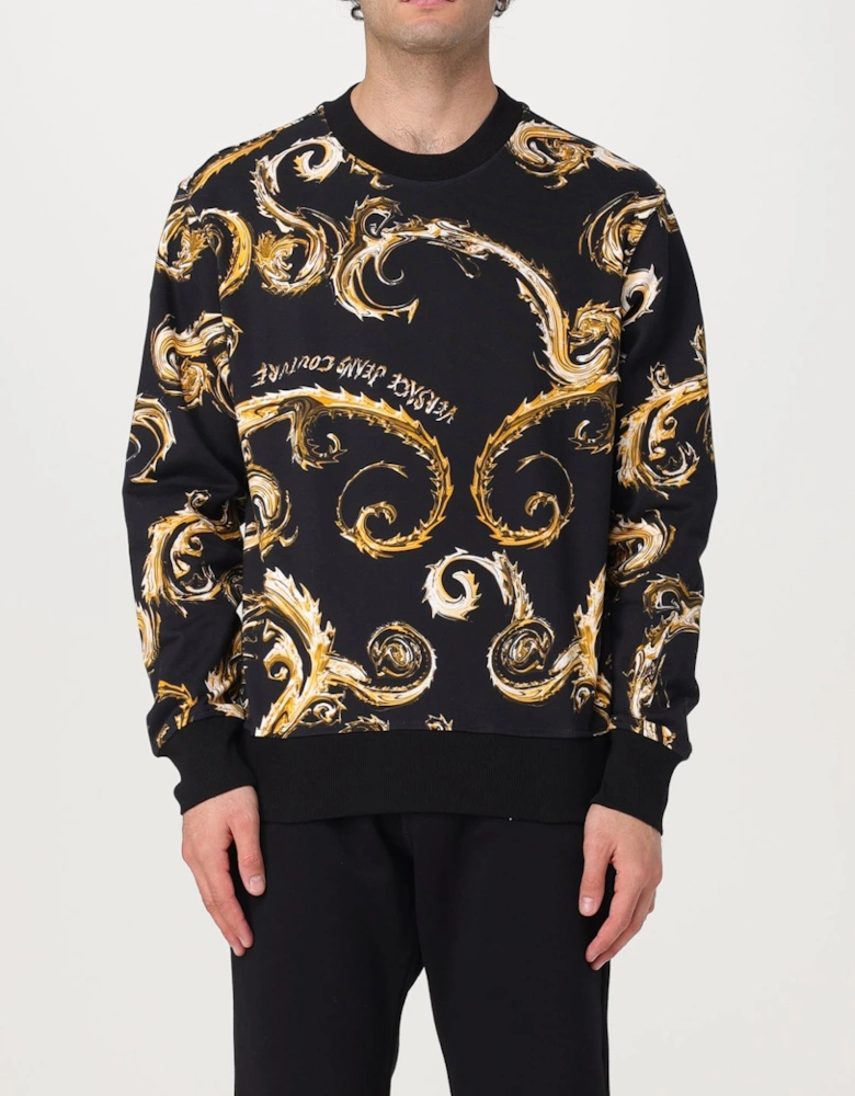 Baroque Print Sweatshirt