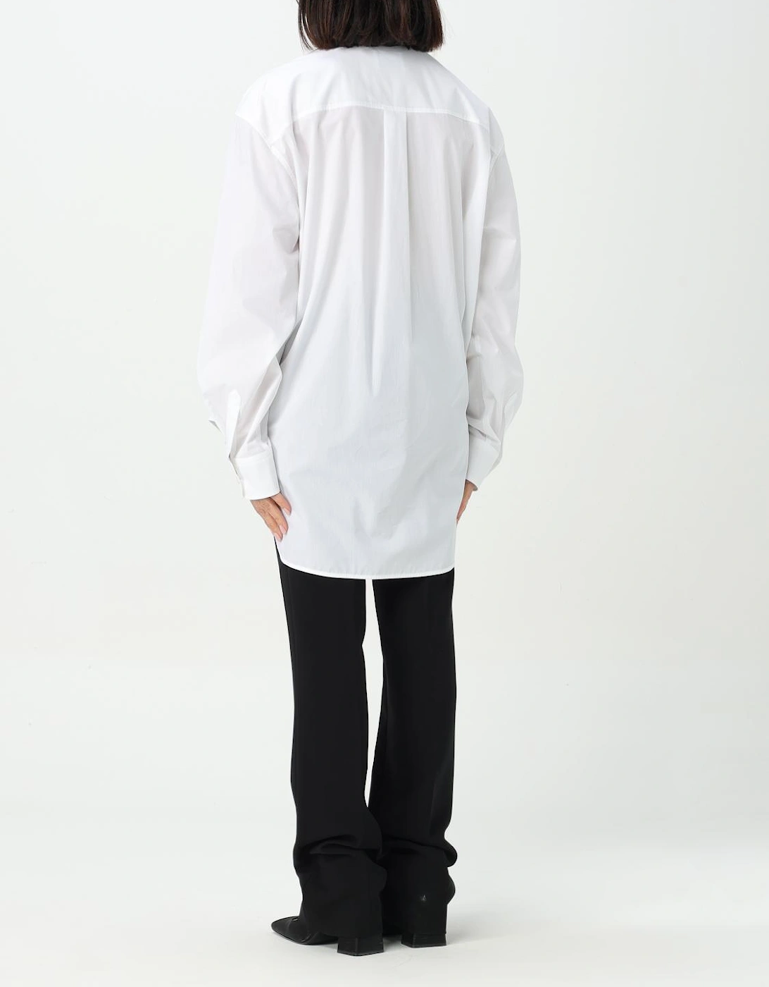 Heart Pocket Oversized Shirt