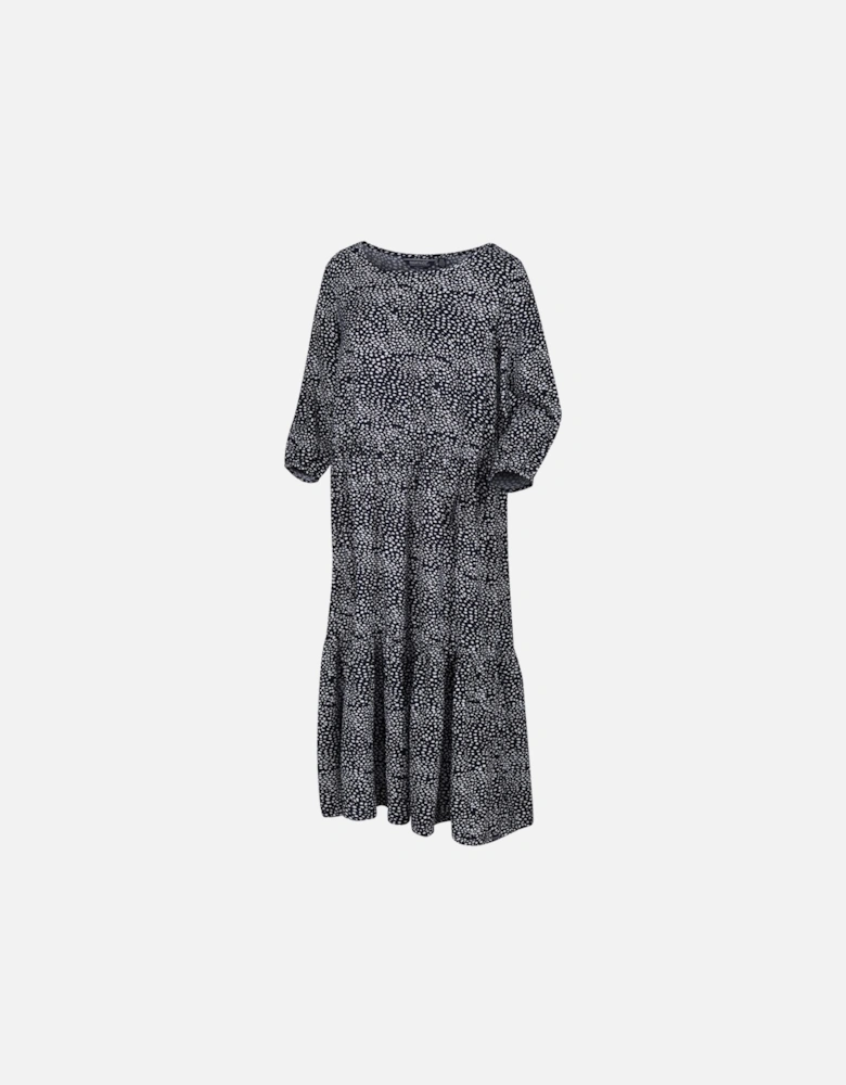 Womens Briella Long Sleeve Printed Dress