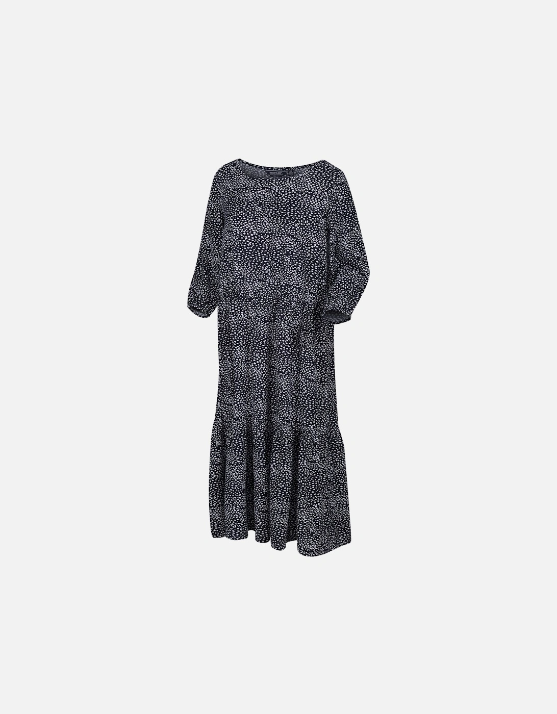 Womens Briella Long Sleeve Printed Dress, 2 of 1