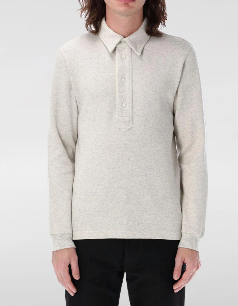 Cashmere Polo Sweater