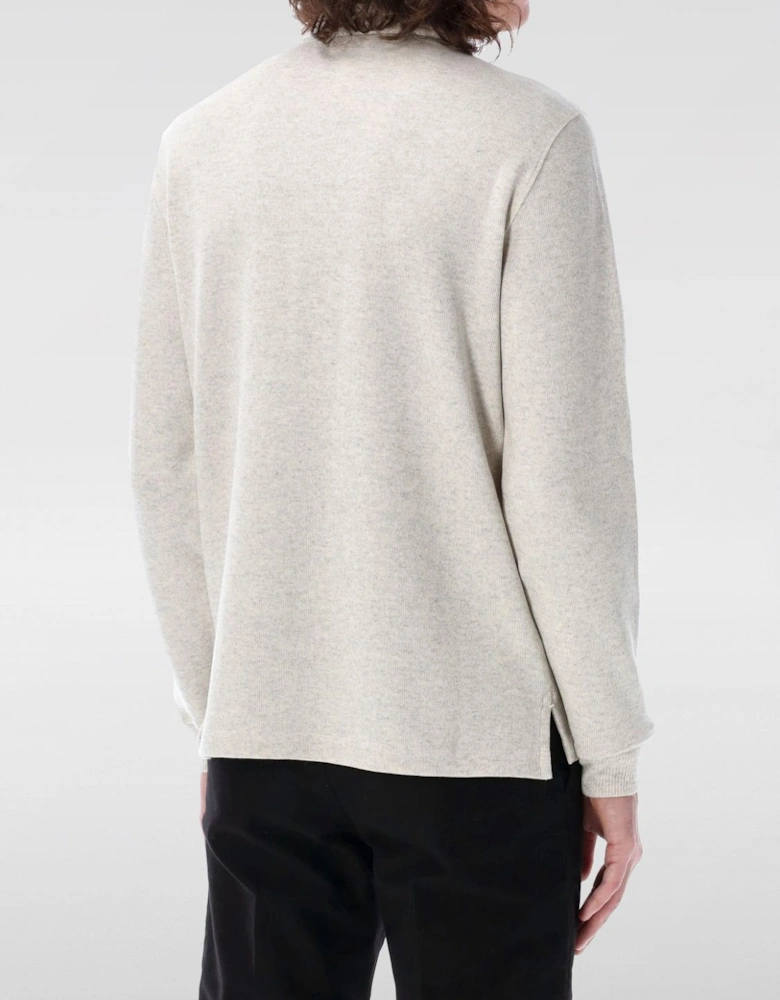 Cashmere Polo Sweater