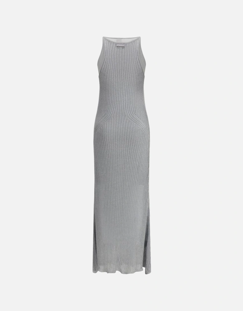 Ribbed Knit Midi Dress