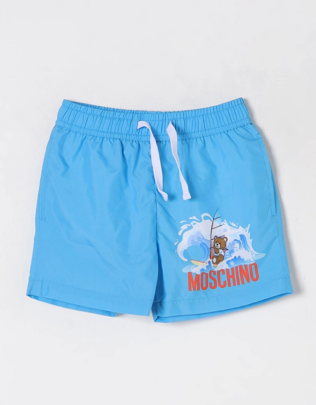 Kids Swim Trunks Surf Teddy Print, 3 of 2