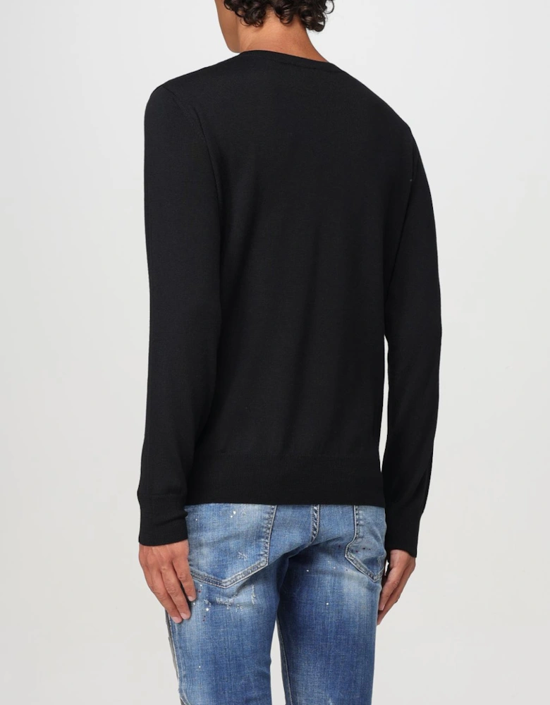 Embroidered Logo Sweater