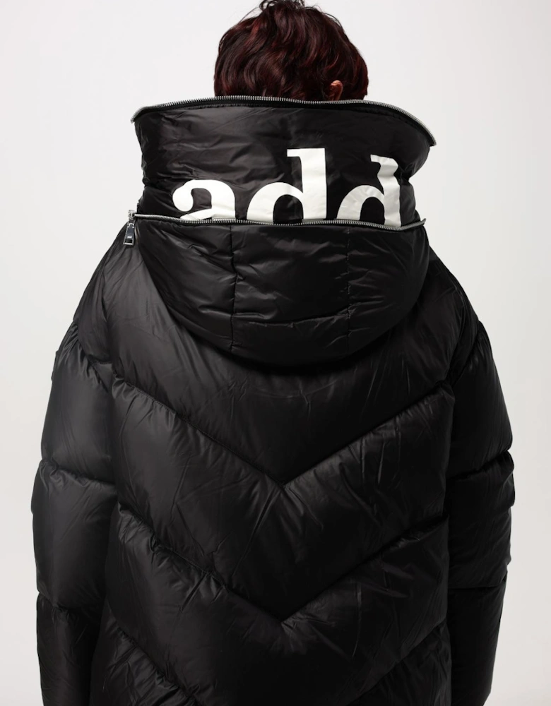 Puffer Jacket Hooded Long Sleeve