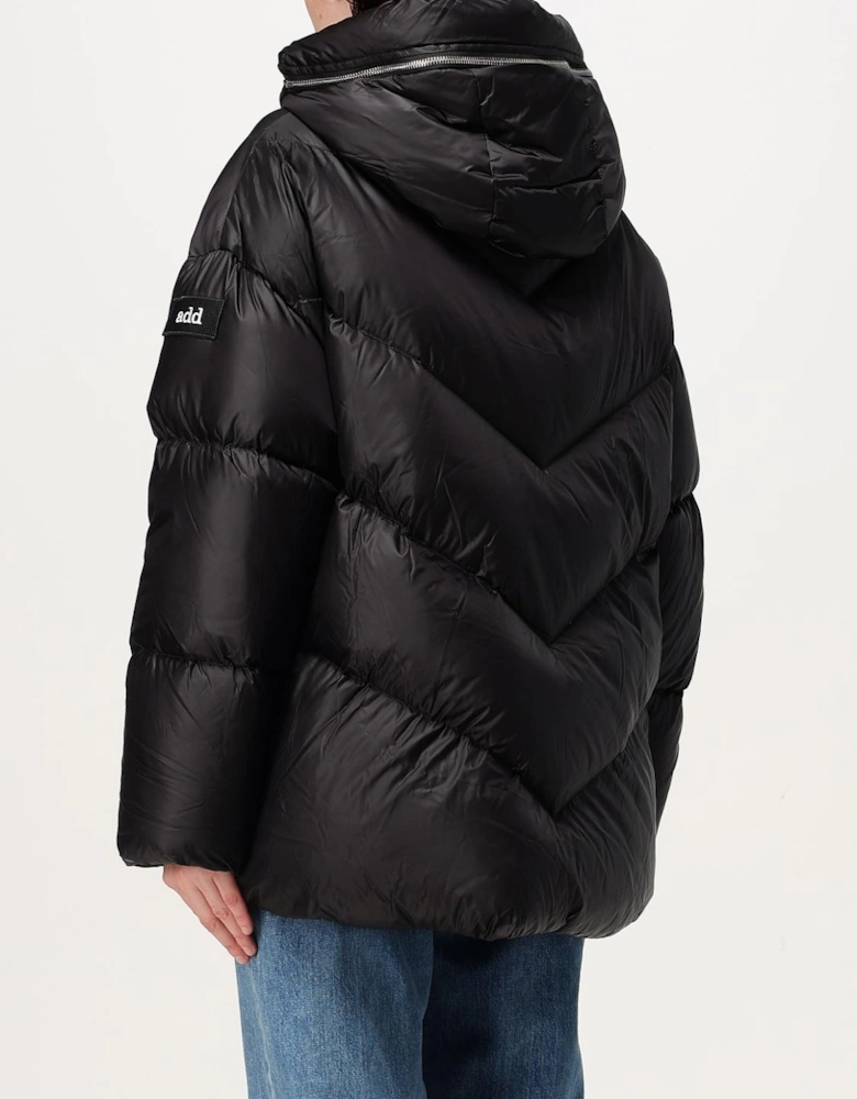 Puffer Jacket Hooded Long Sleeve