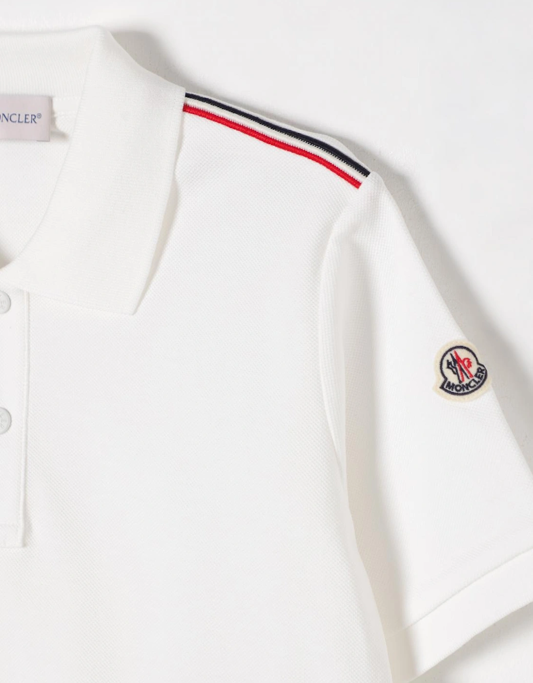 Short Sleeve Polo Shirt with Stripes