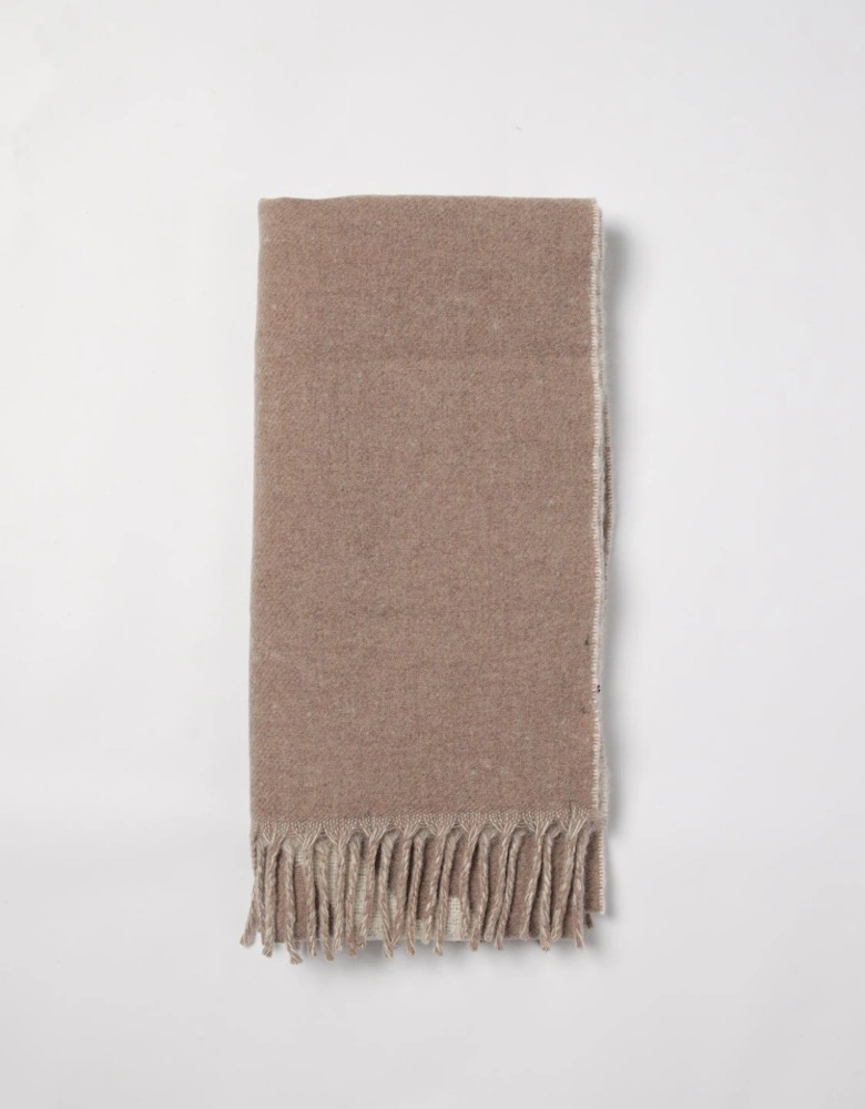 Woolen Scarf with Fringe
