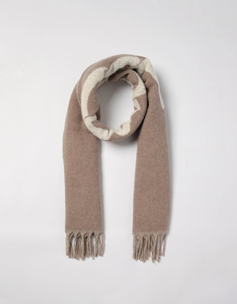 Woolen Scarf with Fringe