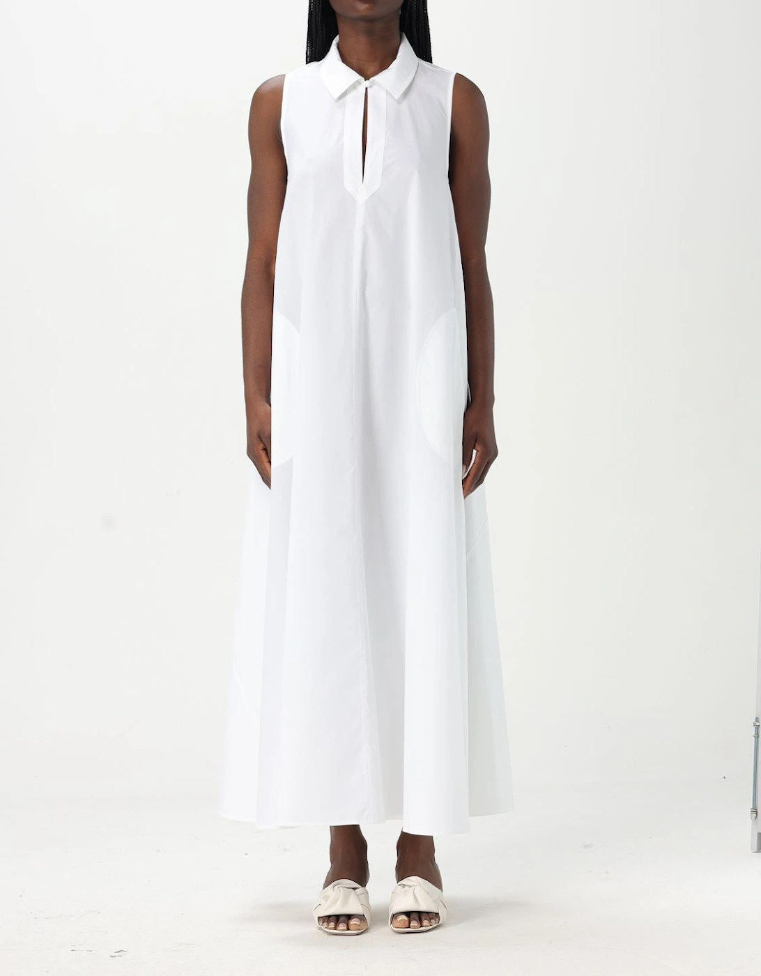 ALine Sleeveless Maxi Dress
