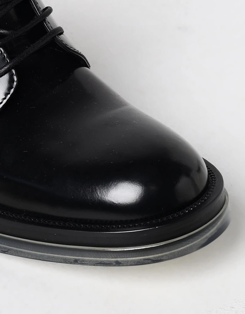 Derby LaceUp Leather Shoes