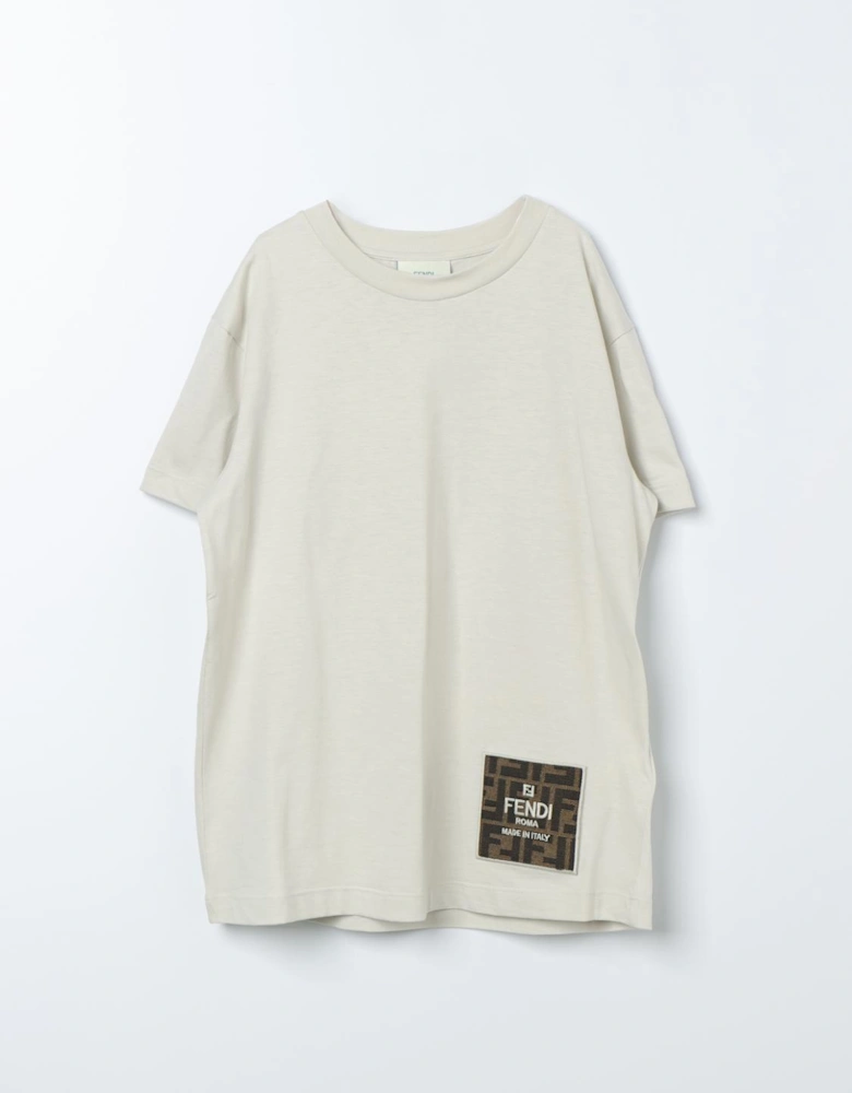 Kids Short Sleeve Tee FF Logo Patch