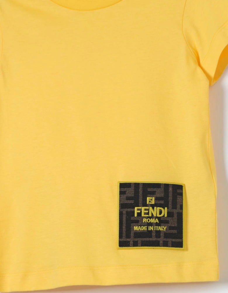 Kids Short Sleeve Tee FF Logo Patch