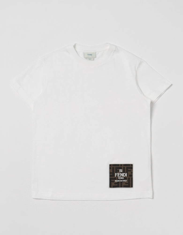 Kids Short Sleeve Tee FF Logo Patch