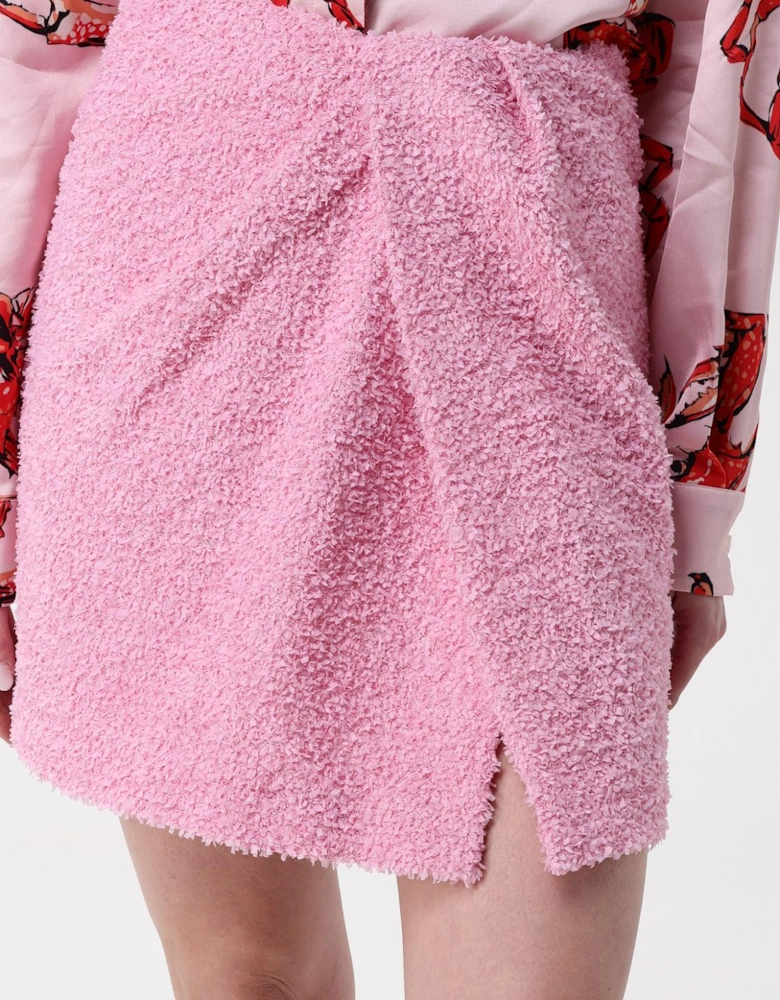 Textured Mini Skirt