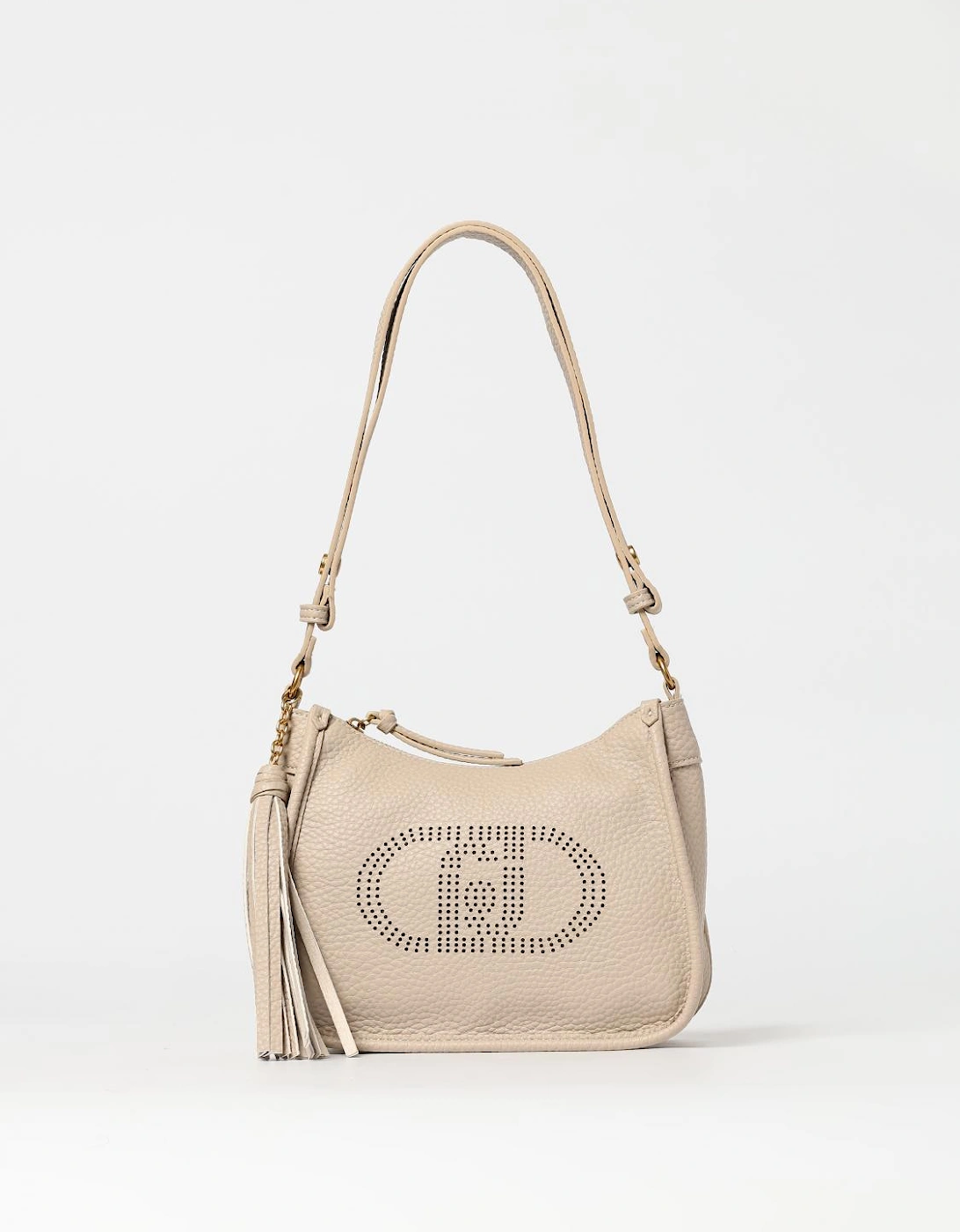 Cutout Leather Crossbody Bag