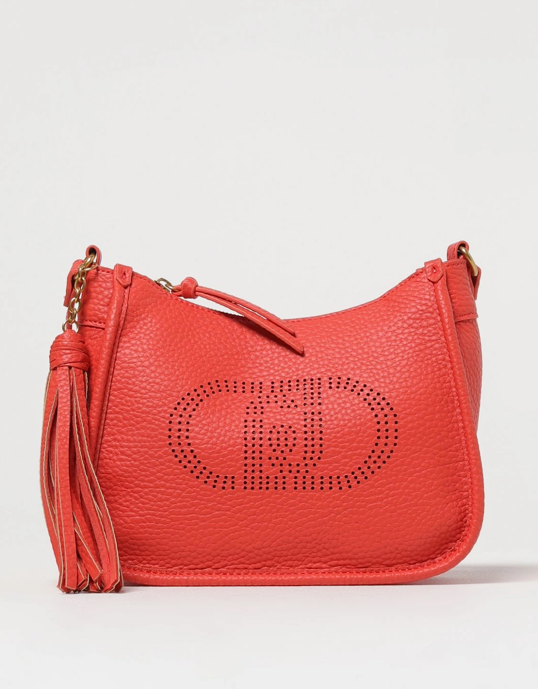 Cutout Leather Crossbody Bag