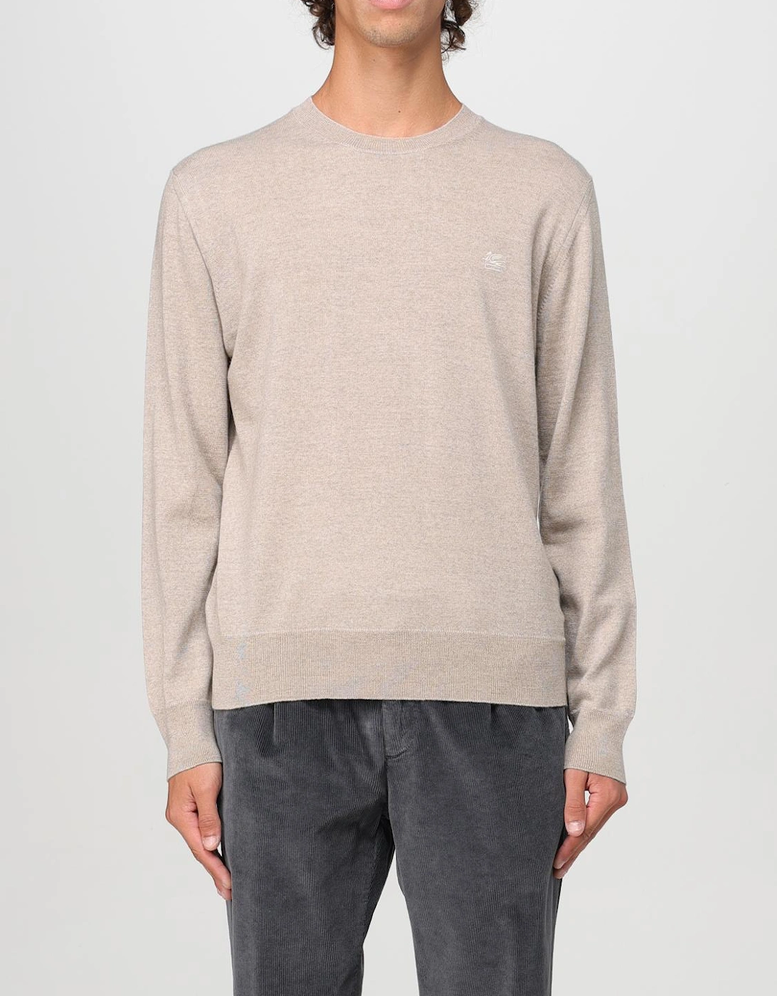 Merino Wool Crew Neck Sweater