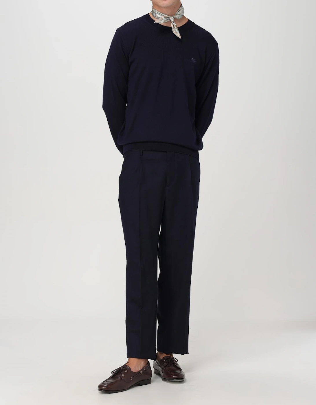 Merino Wool Crew Neck Sweater