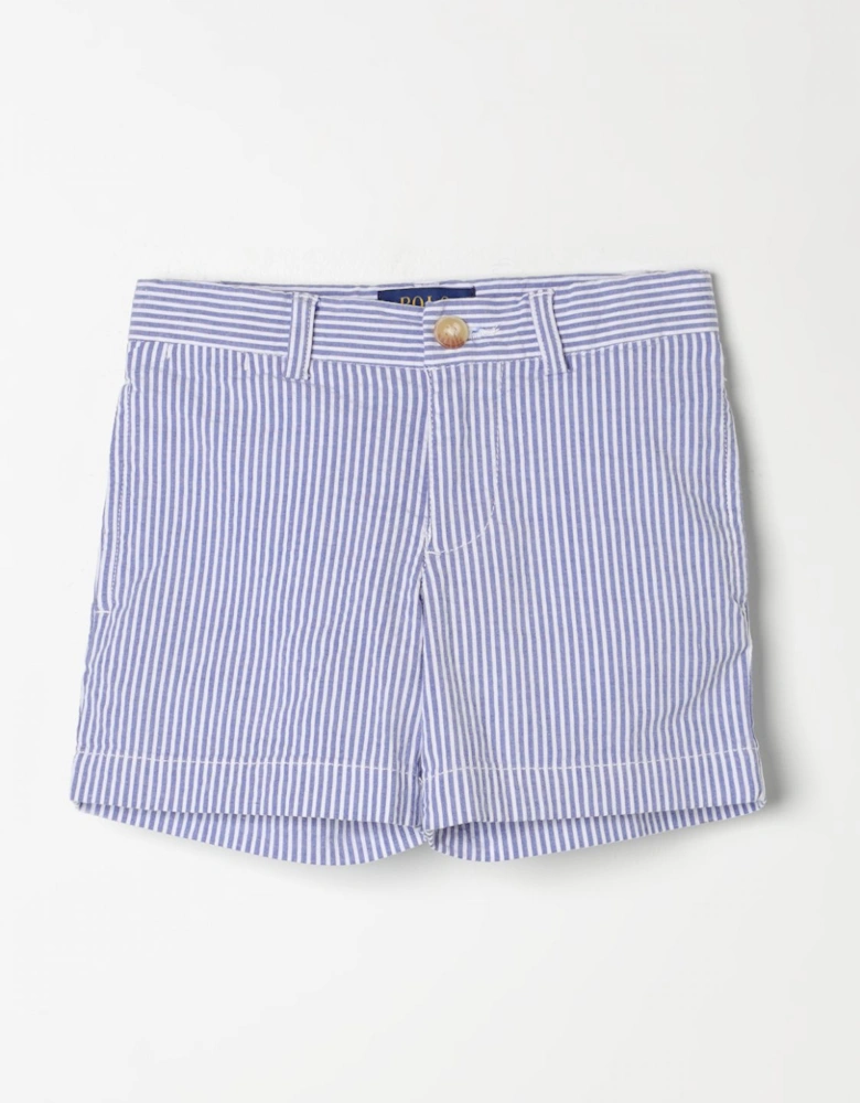 Striped Cotton Shorts for Kids