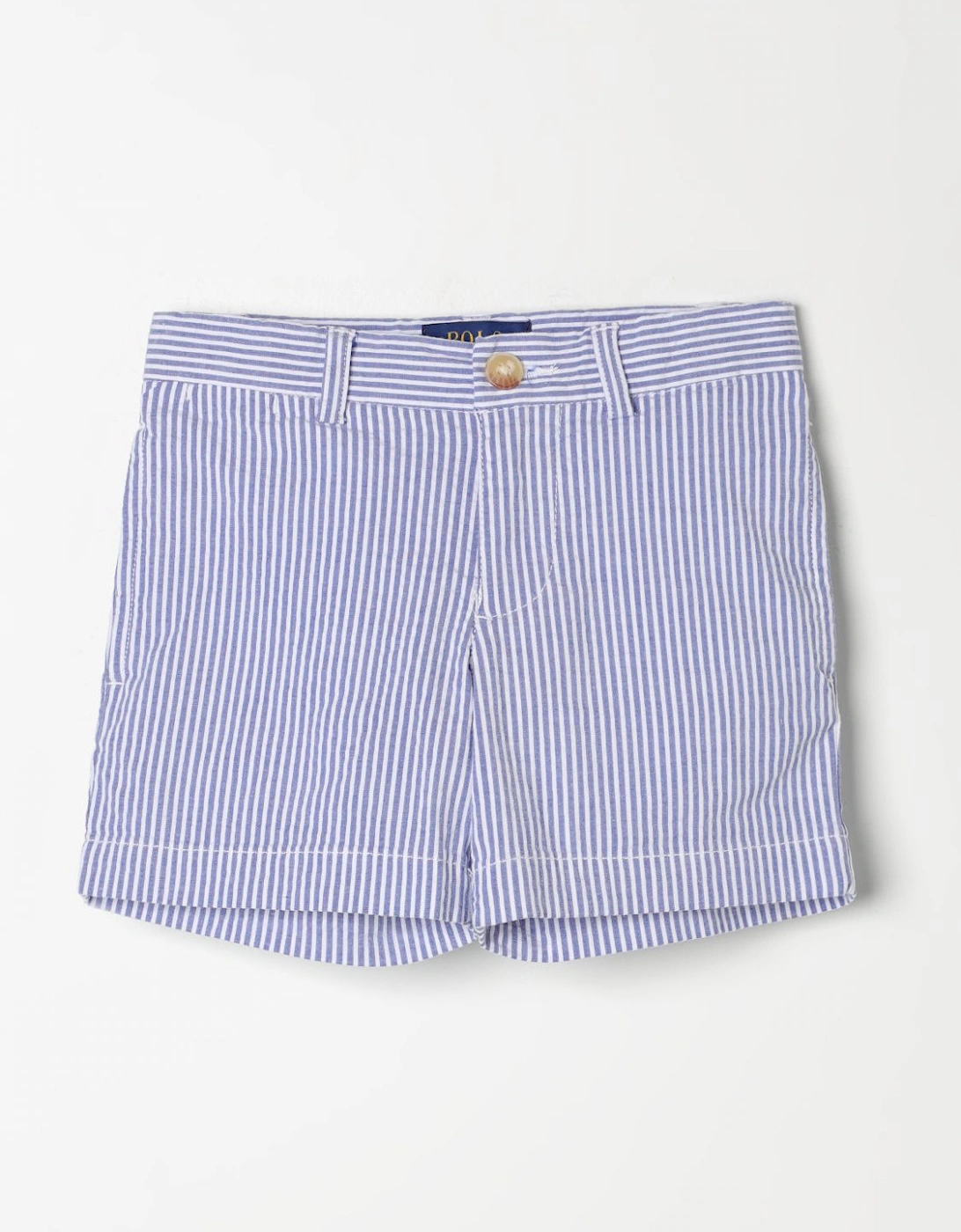 Striped Cotton Shorts for Kids, 3 of 2