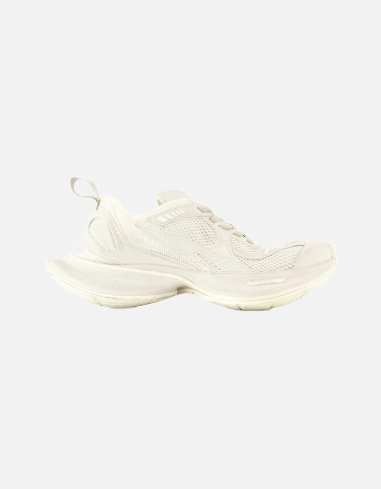 Circuit Synthetic Sneakers with Lace-Up Closure