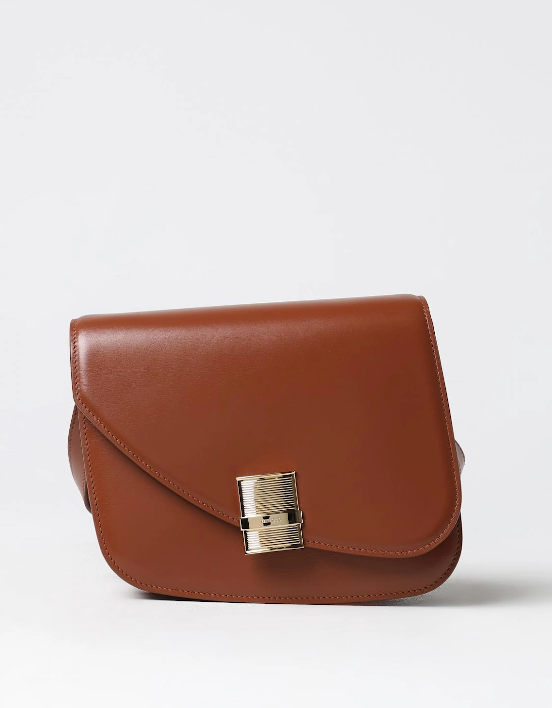 Leather Flap Shoulder Bag, 6 of 5