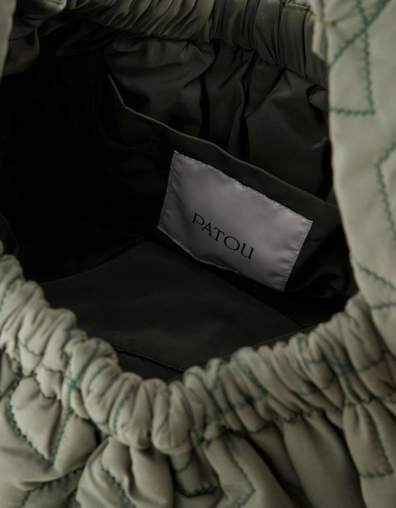 Green Synthetic Shoulder Bag