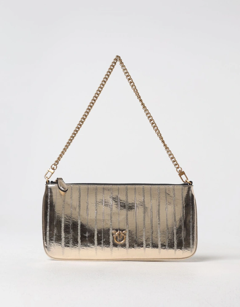 Chain Bag Embossed Leather