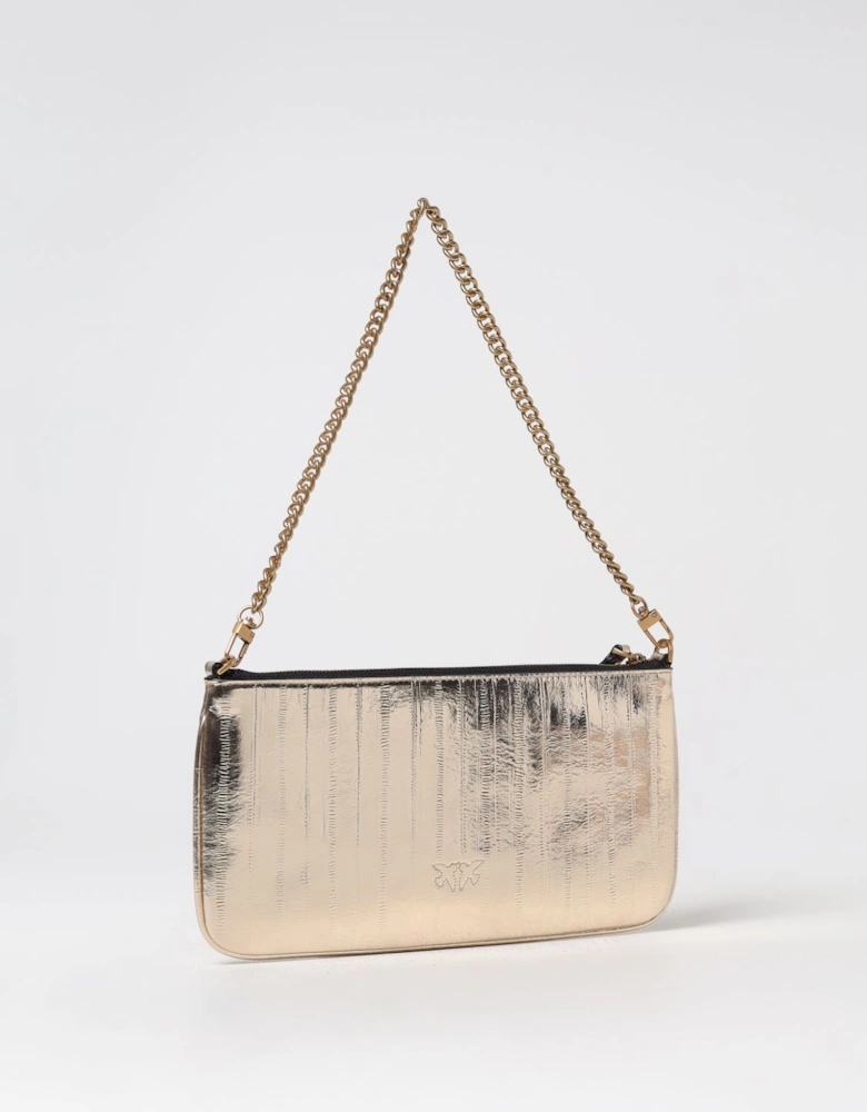 Chain Bag Embossed Leather