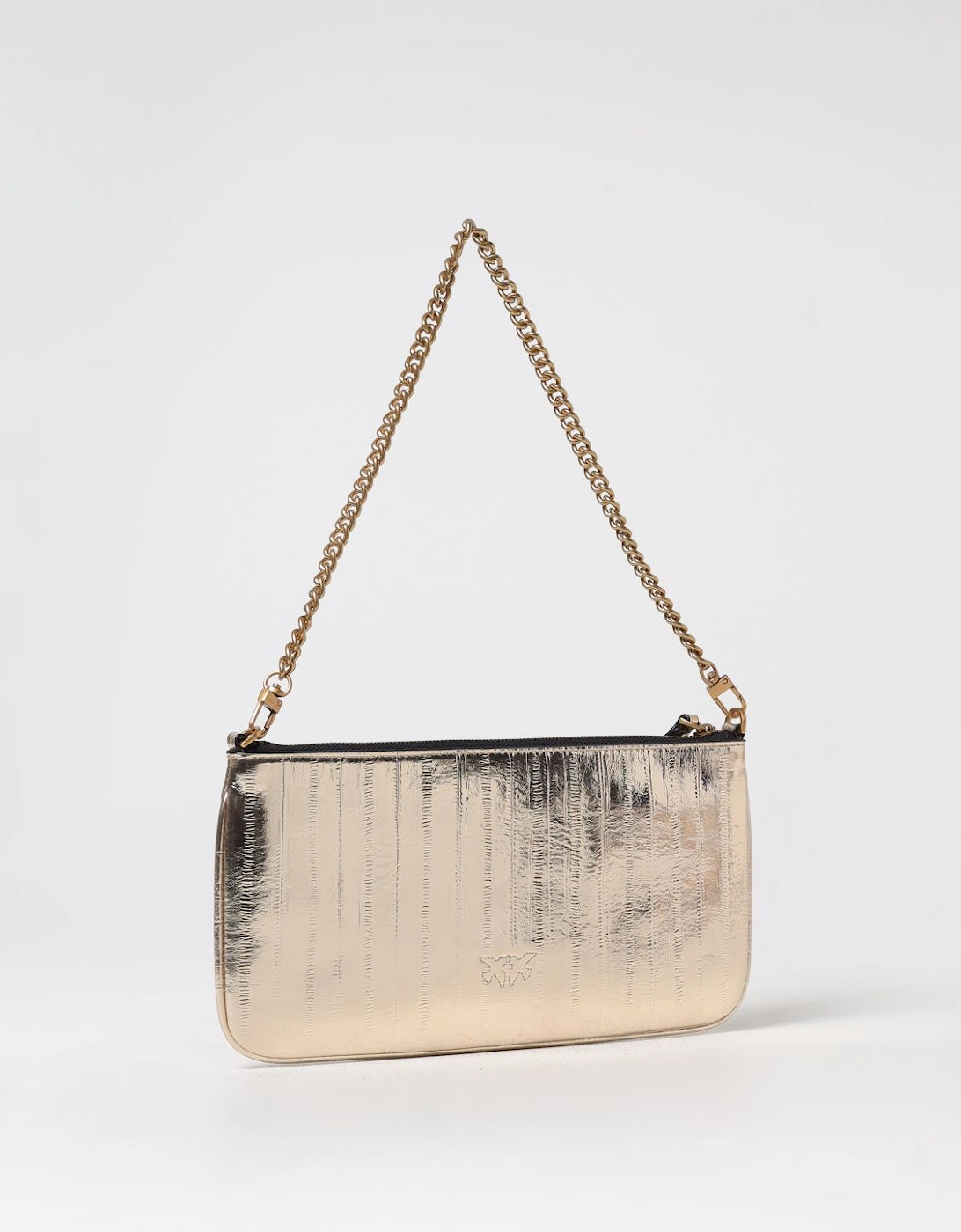 Chain Bag Embossed Leather