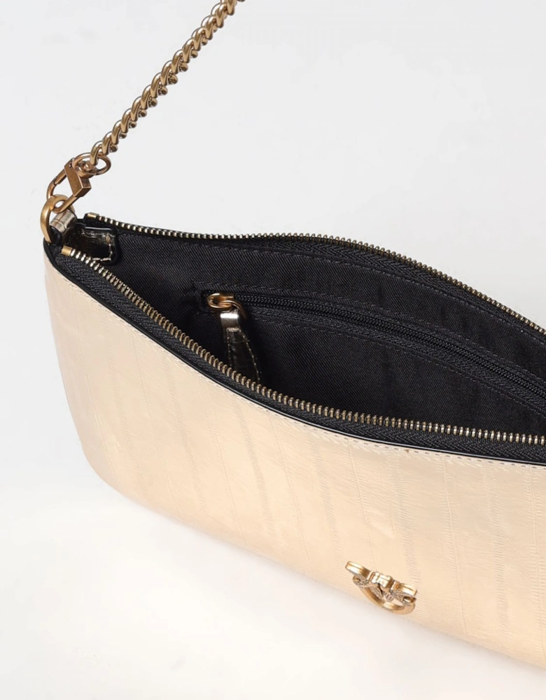 Chain Bag Embossed Leather