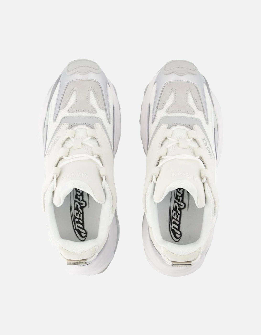 Low Top Leather Sneakers with Lace-Up Closure