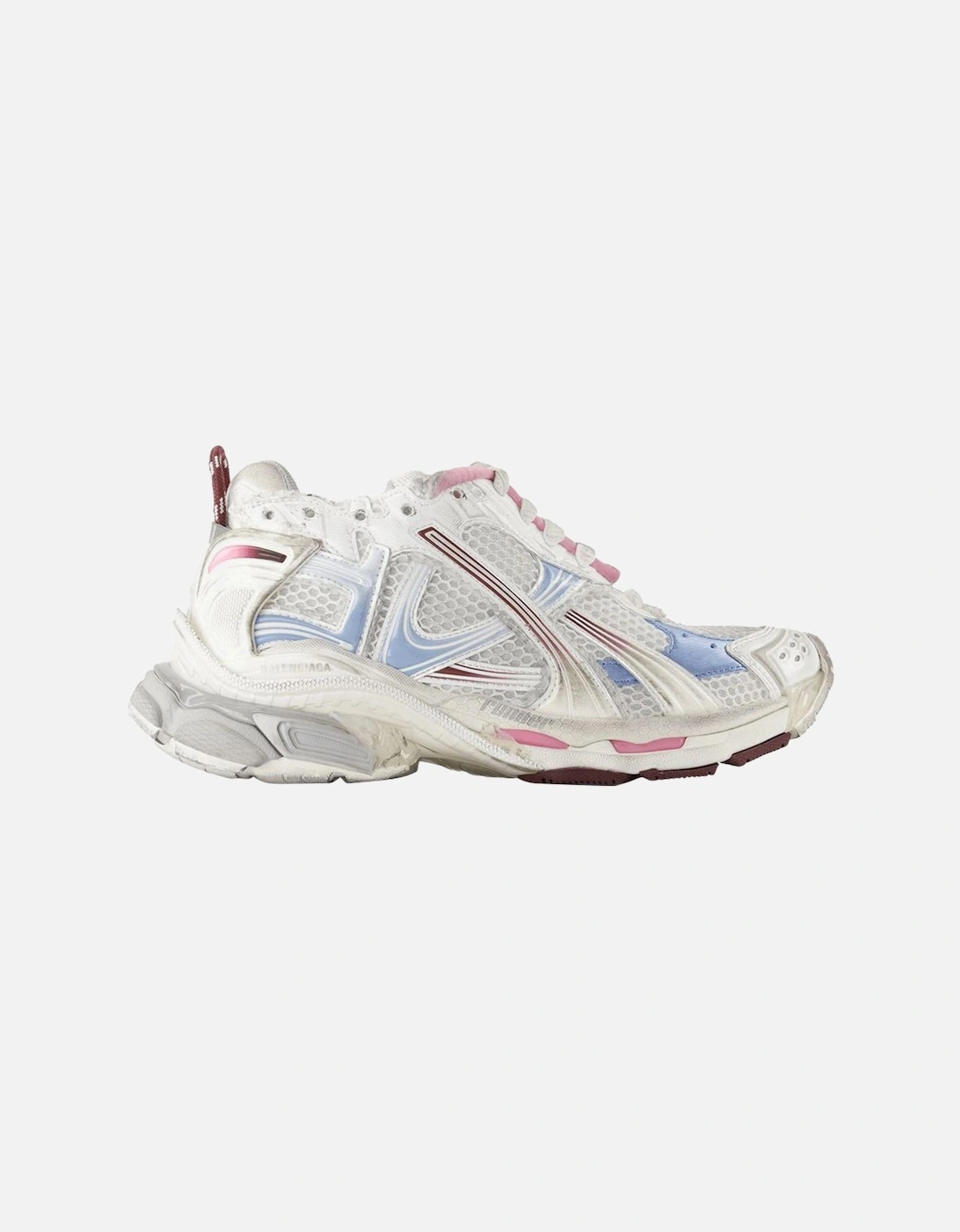 Runner Gradient Synthetic Sneakers with Top Laces, 4 of 3