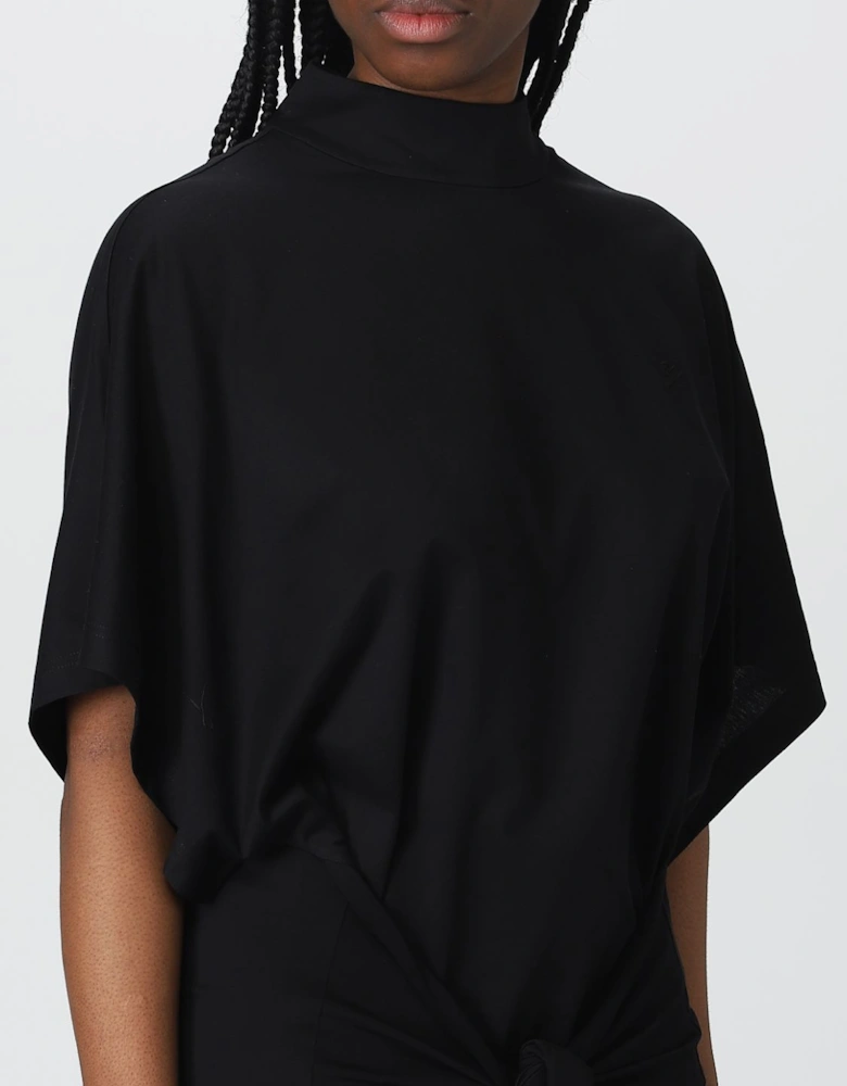 Knotted Midi Dress Short Sleeves