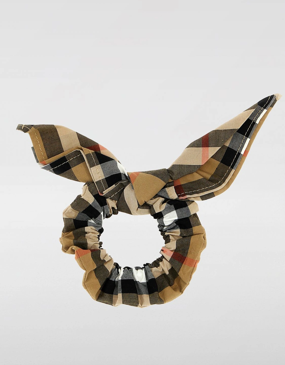 Check Scrunchie Hair Accessory