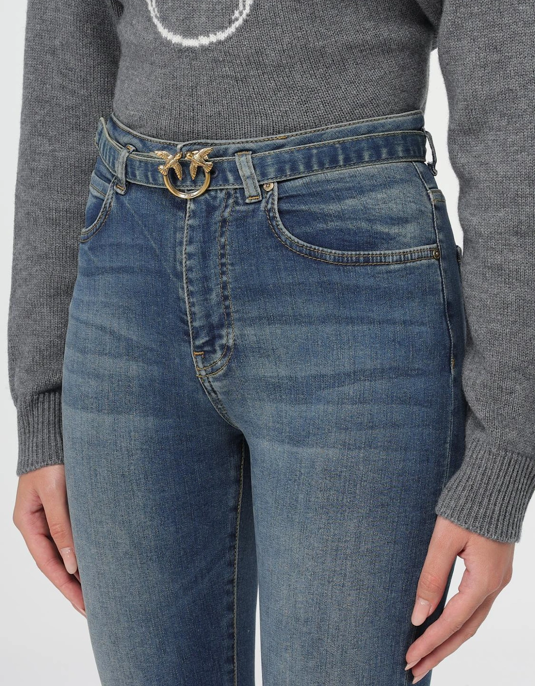 HighWaisted Skinny Jeans